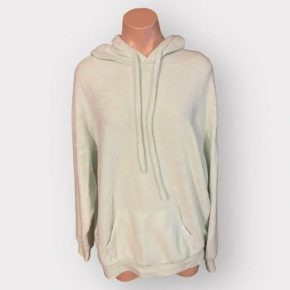 Soft Serve Women’s Large Fleece Mint Green Pullover Hoodie